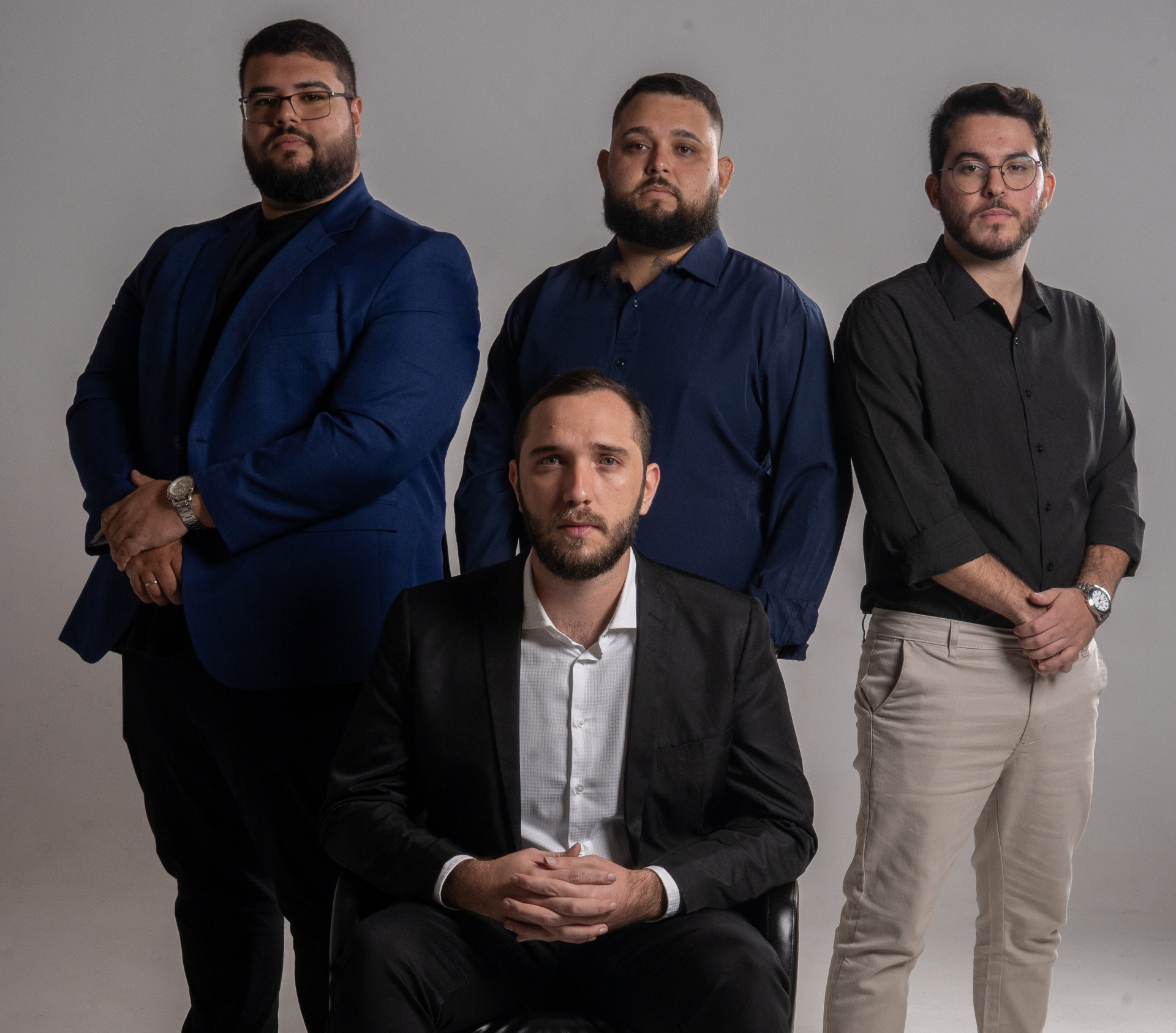 Equipe da JL ADVOCACIA reunida no escritório em Natal/RN